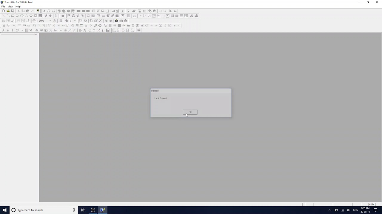 Upload Method for  TouchWin TH Series HMI