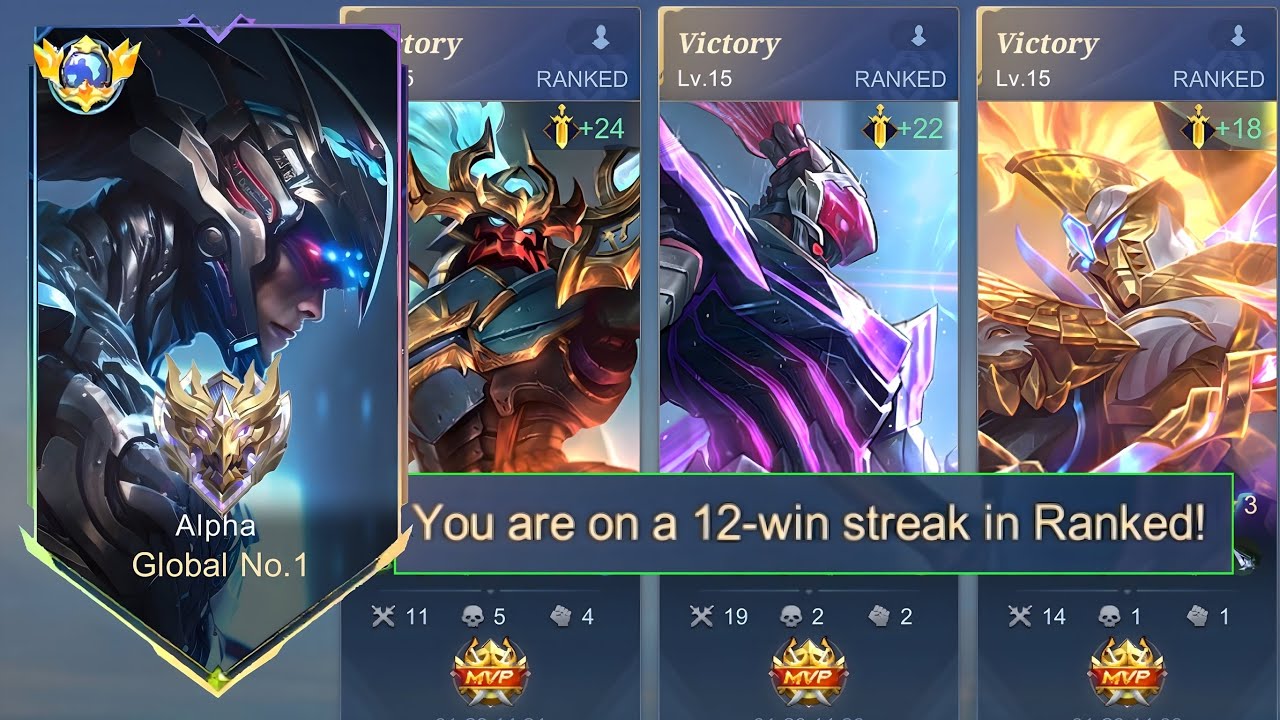 ALPHA UNLIMITED TRUE DAMAGE BUILD 2025!! 💀(auto winstreak) - Mobile Legends