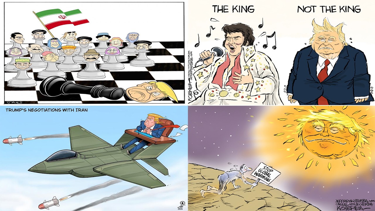 Trump Satire 2026 | Funniest Political Cartoons, Election Memes & White House Comedy
