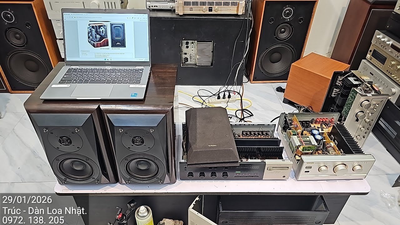 Loa bookshelf quá chất luôn, Technics SB M300. Onkyo 922, Pioneer 7100. Trúc -  0972 138 205. 