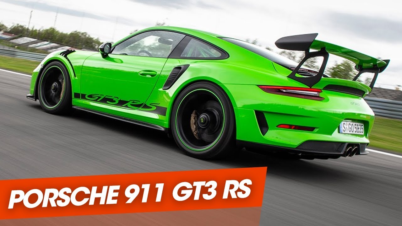 Essai : Porsche 911 GT3 RS, taillée pour la piste