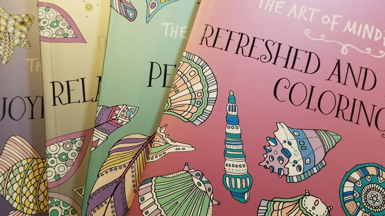 The Art of Mindfulness Coloring Book Flip through (Giveaway Closed)
