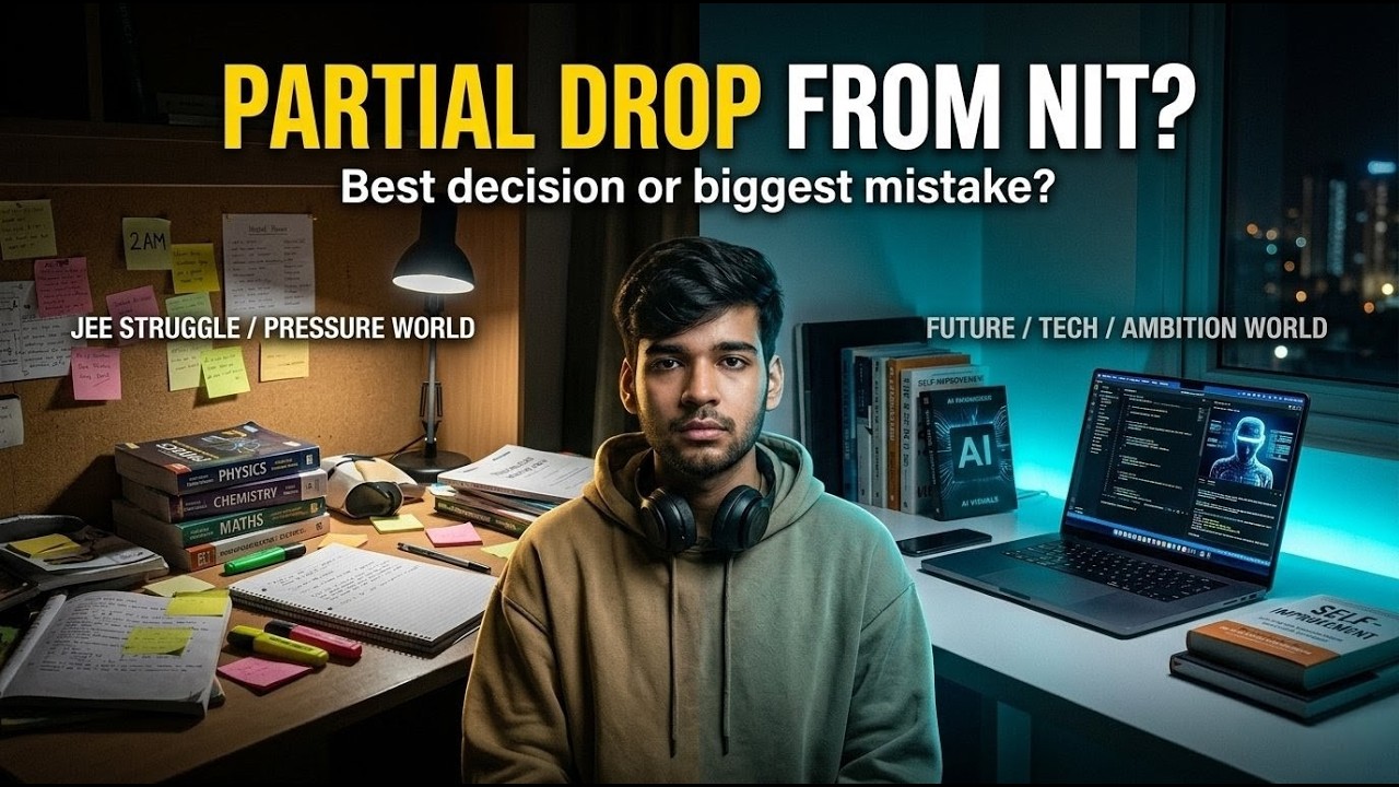 Why I left NIT !!? | #jee #advance #iit #iitdelhi  #dropper #college