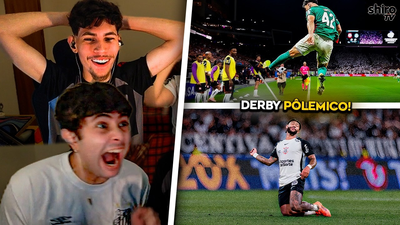 ASSISTINDO AO POLÊMICO DERBY PAULISTA