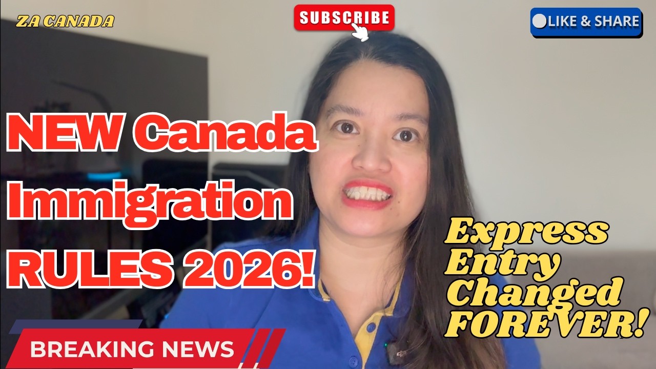 NEW Express Entry Categories 2026 Explained &mdash; Biggest Canada Immigration Update!