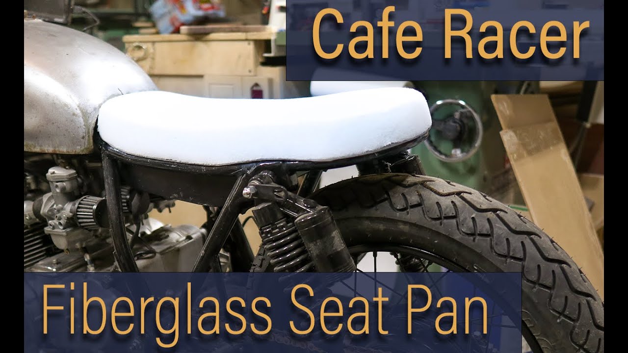 How to Make a Cafe Racer Fiberglass Seat Pan