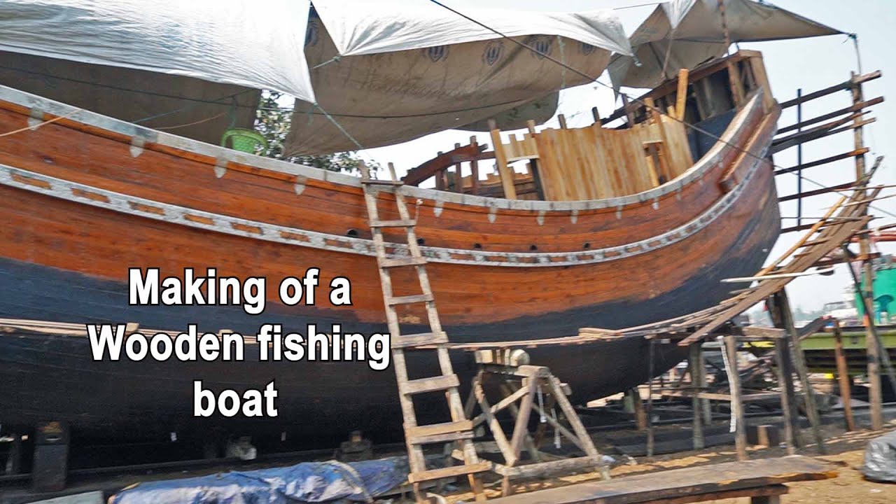 Making of wooden fishing boat || কাঠের মাছ ধরা ট্রলারের দাম কত?