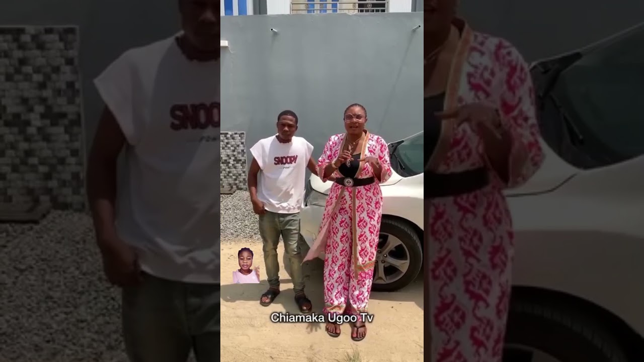 Beautiful ❤️ moment chiamakaugootv gave Tolu's sister some food stuffs #mustwatch #mustgoviral