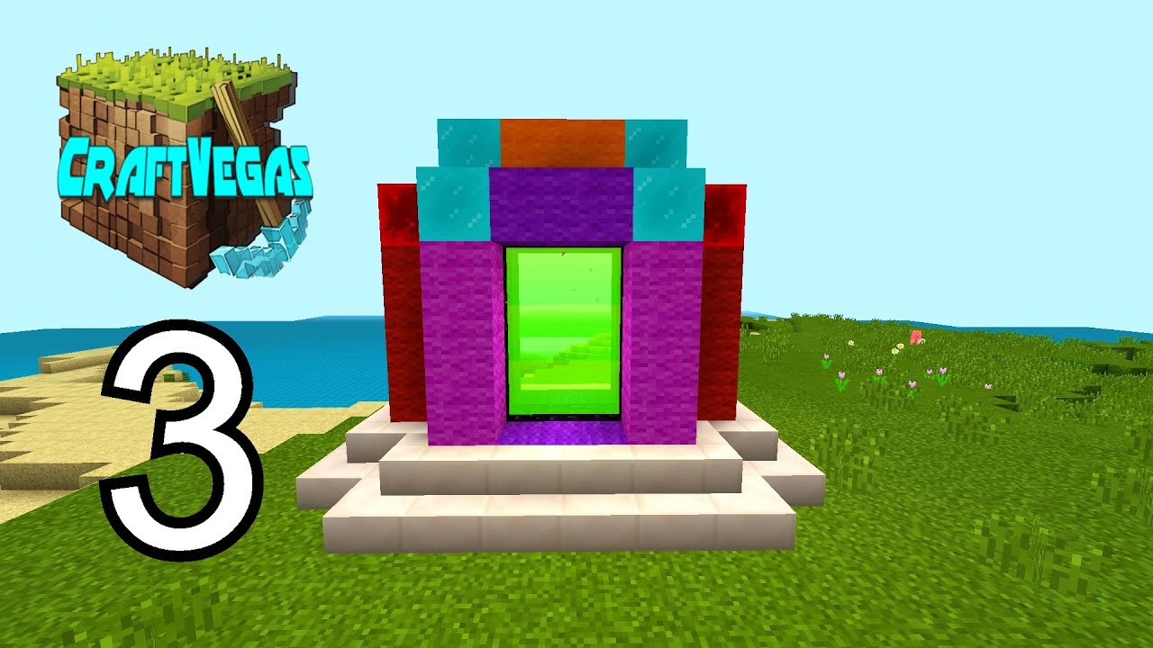 CRAFT VEGAS - PORTAL - Gameplay Part 3 (MCPE - PORTAL)