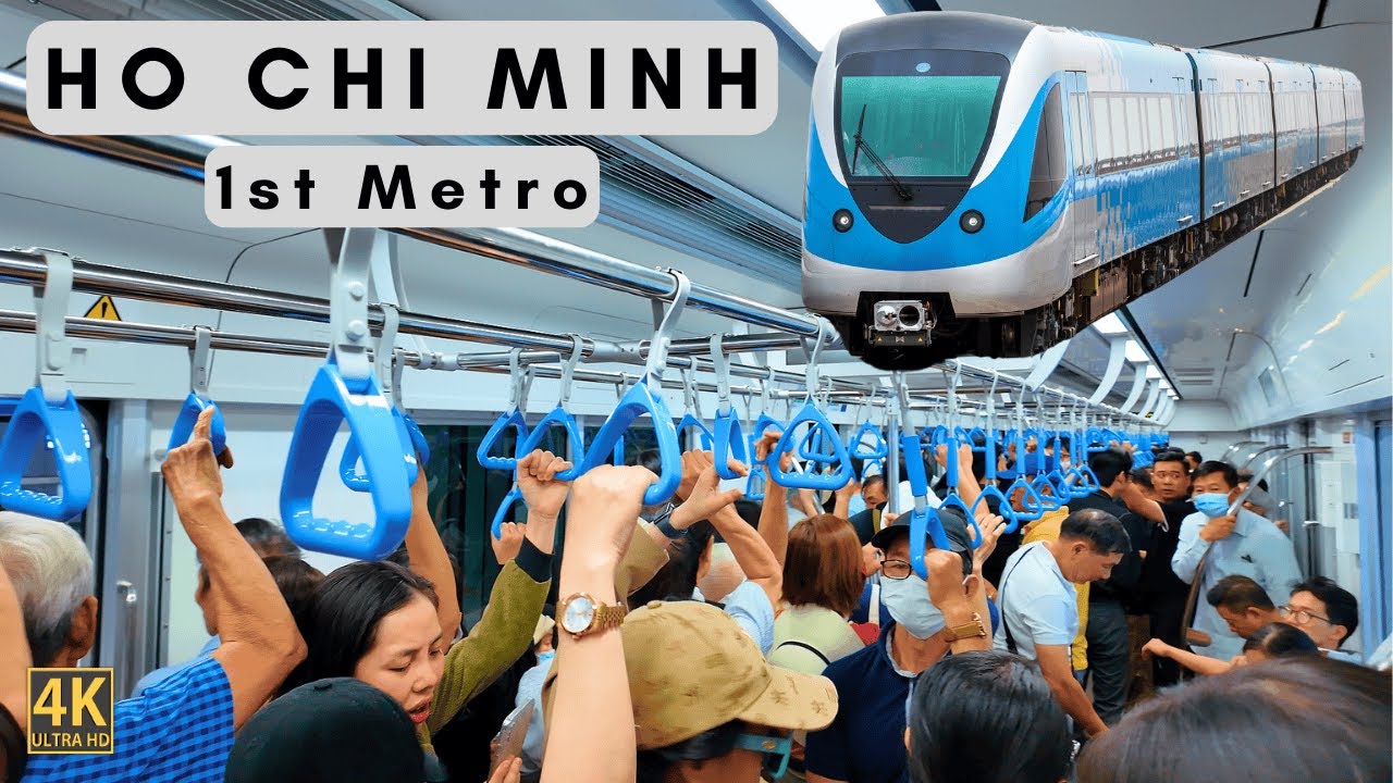 Первое метро Хо Ши Мина | Историческое зрелище для Вьетнама