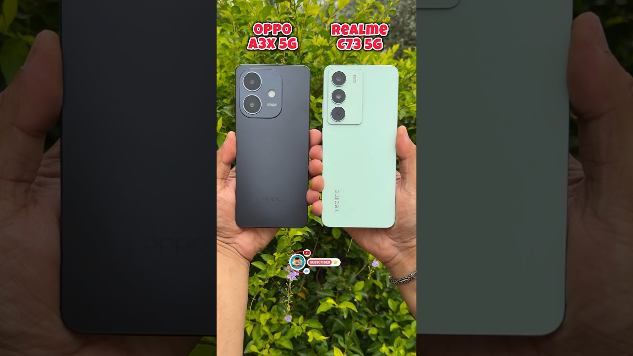 Oppo A3X Vs Realme C73 Camera Comparison #shorts
