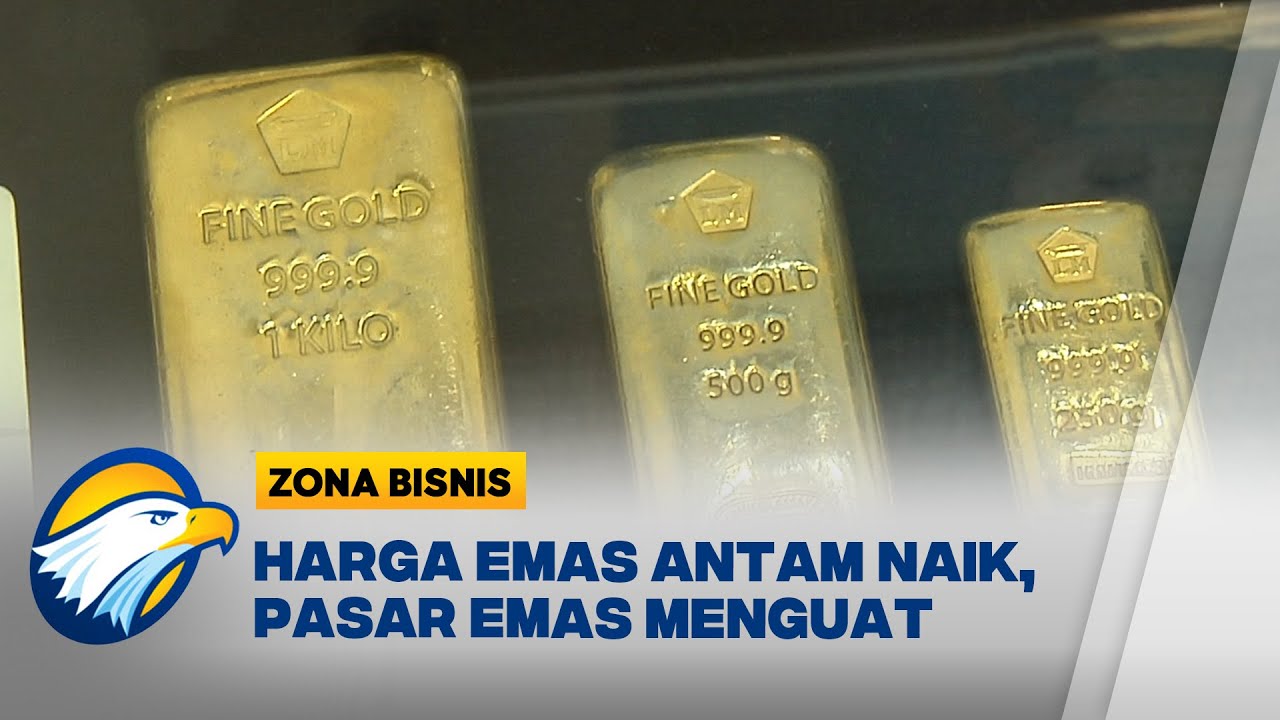 To The Moon! Harga Emas Antam Naik Lagi - [Zona Bisnis]