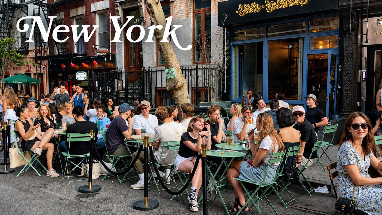 NYC LIVE: Summer Evening Walk Through Manhattan