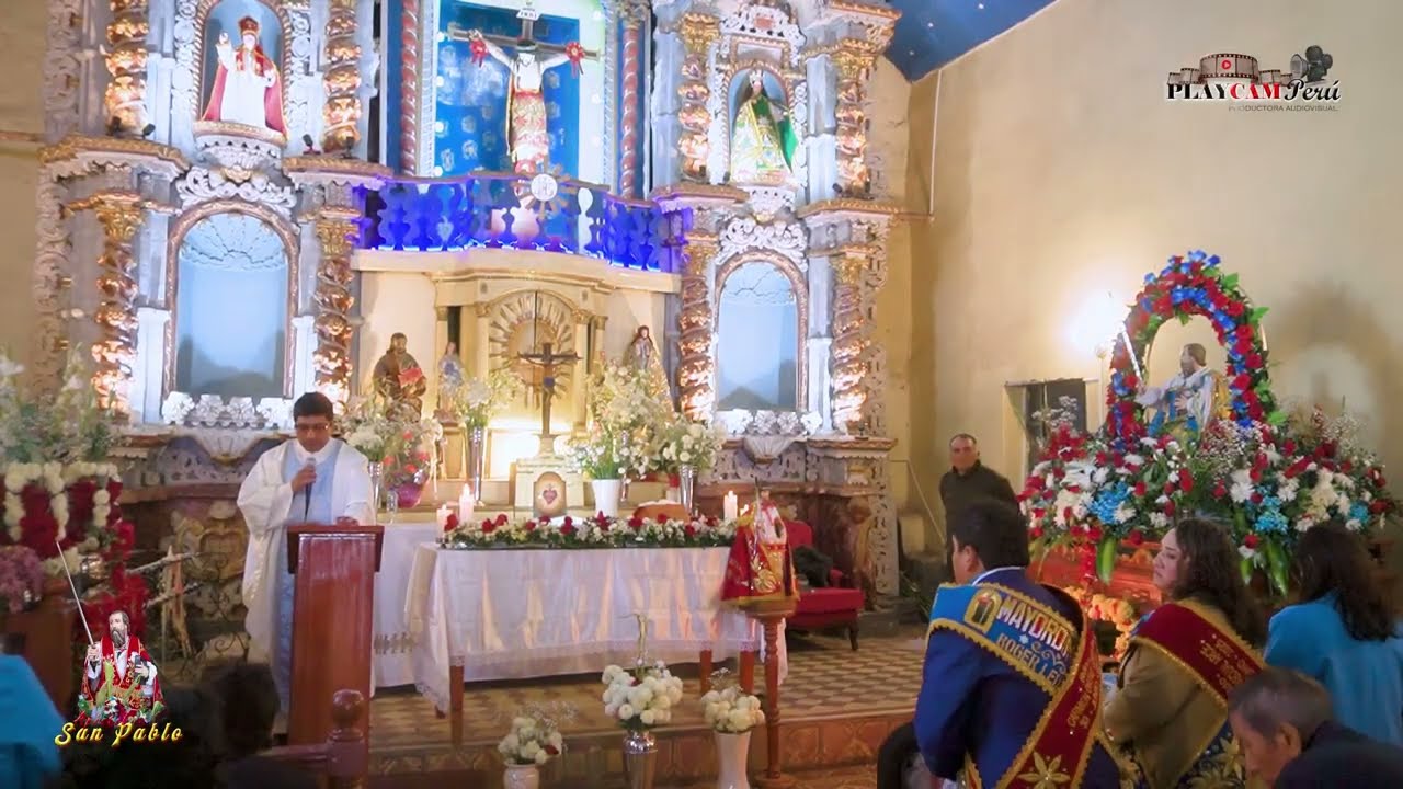 Fiesta San Pablo 2025-Quipan capitulo 19: misa 