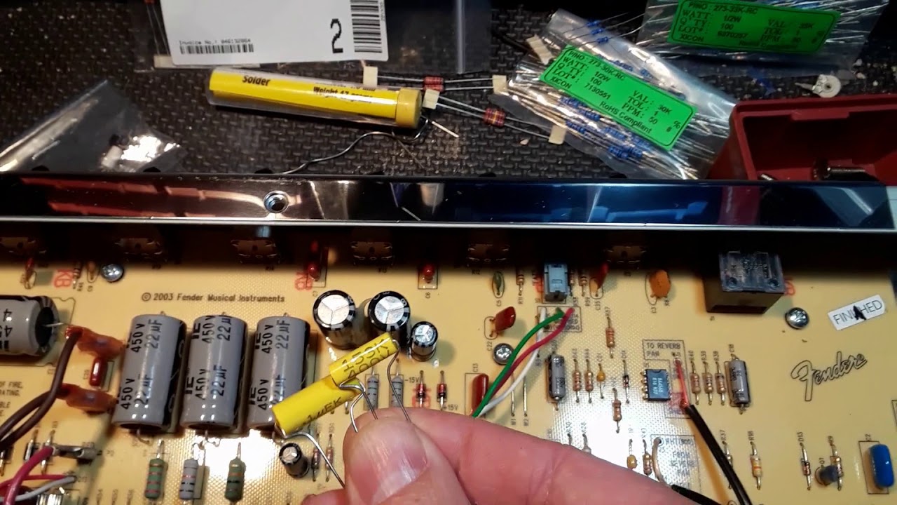 Fender Blues JR Repairs & Mods