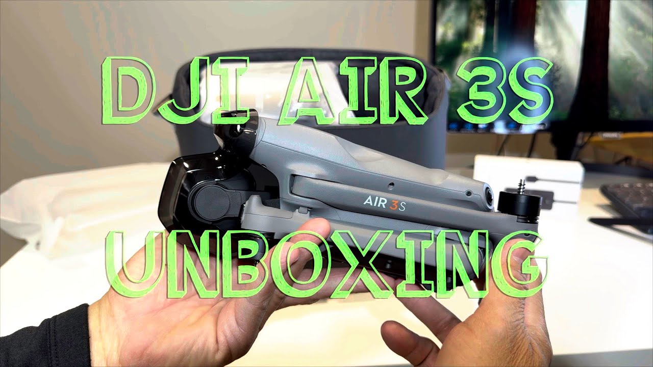DJI AIR 3S UNBOXING
