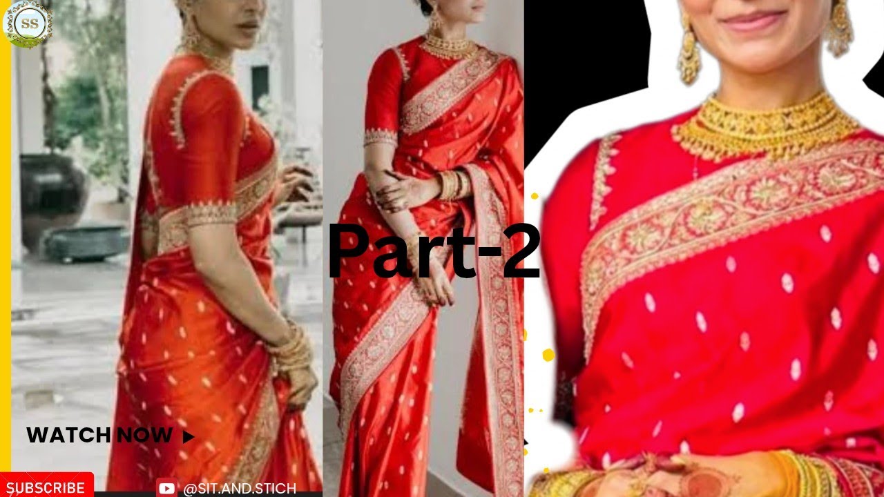 How To Make Pack Neck Blouse From FMC Method  Part -2
