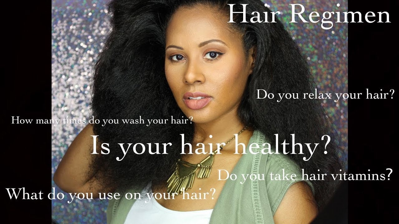 Hair Regimen For Long Thick Healthy Hair