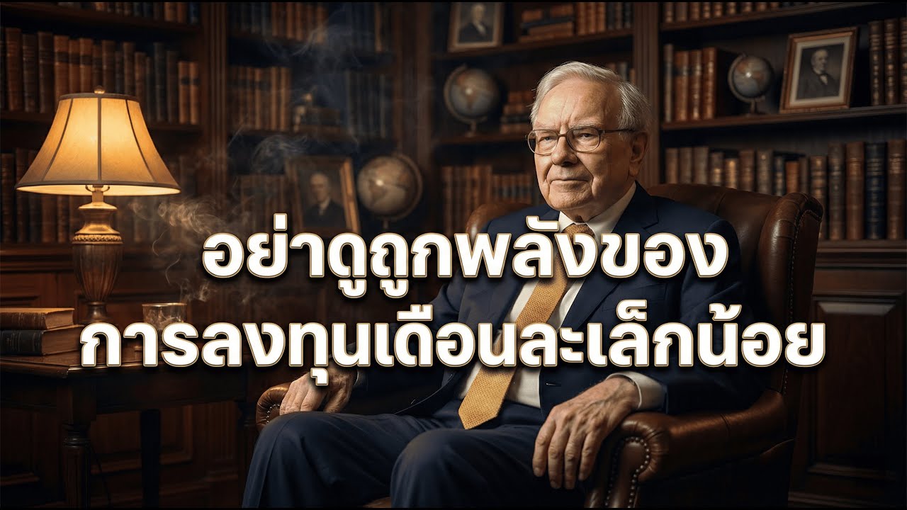 อย่าดูถูกพลังของการลงทุนเดือนละเล็กน้อย | จาก 0 สู่ล้าน ด้วยเงินเดือนละพันเดียว | คิดแบบคนสำเร็จ
