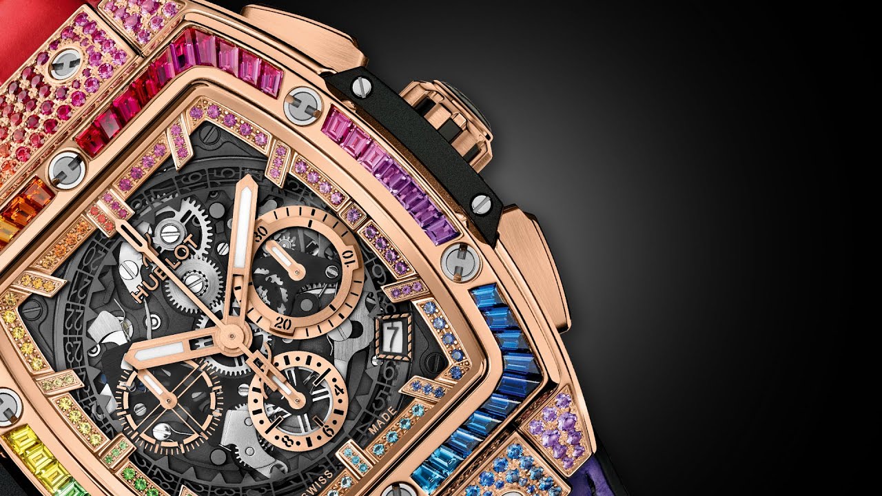 HUBLOT - SPIRIT OF BIG BANG KING GOLD RAINBOW