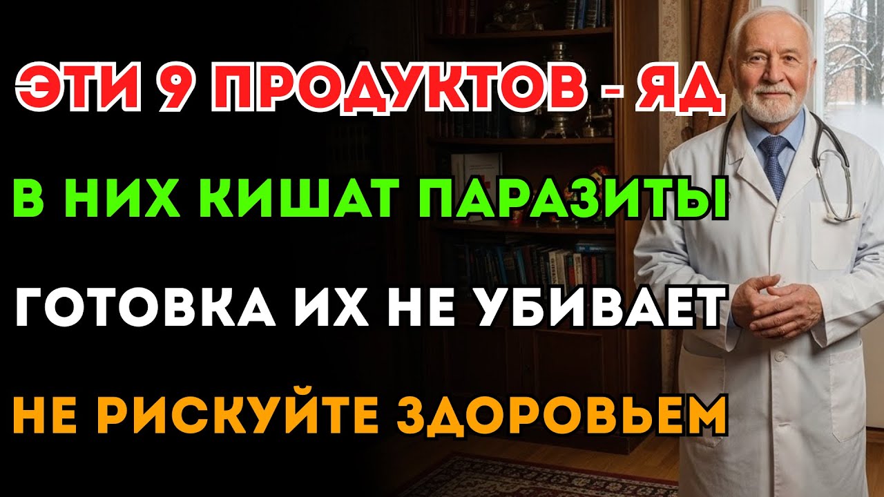 Даже алкоголь и кипяток их не убьют! 9 продуктов с паразитами, которые едят почти все!