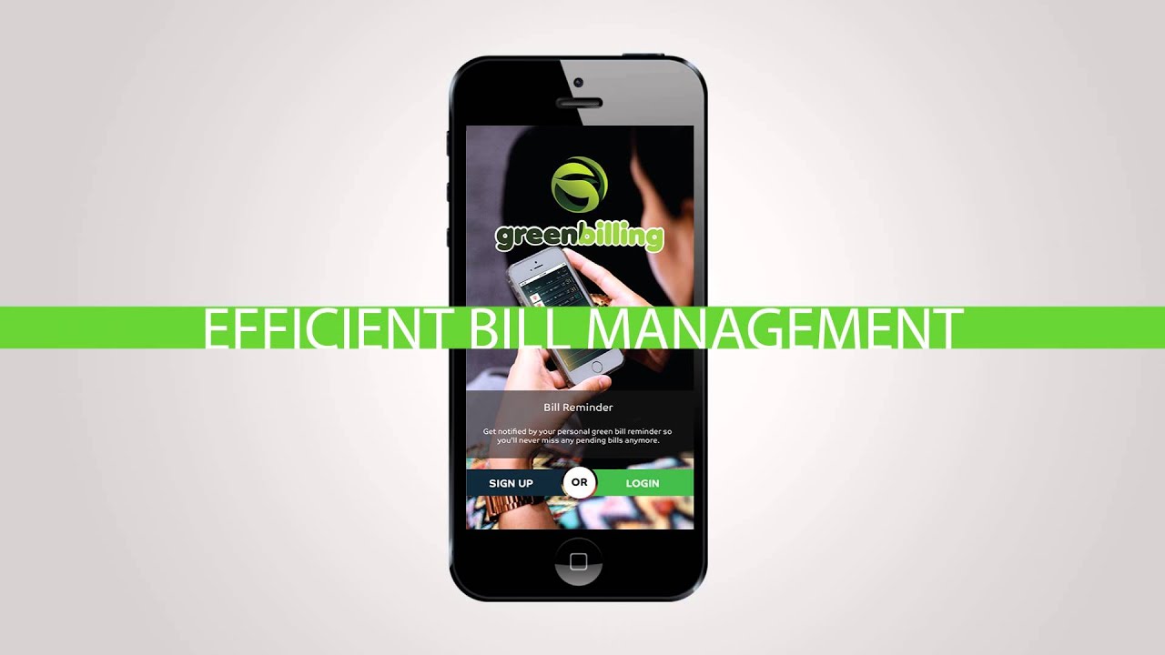 Green Billing : A Greener Today for A Better Tomorrow