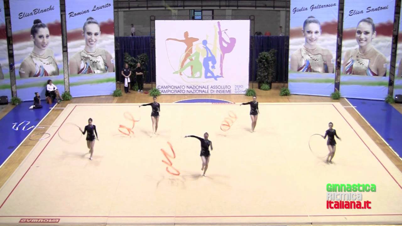 Ginnastica Fabriano - 3 nastri/2 cerchi - Desio 2011