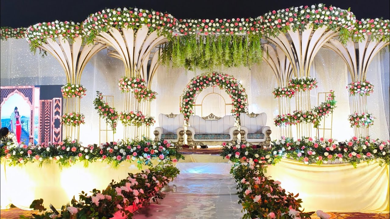 Passage Decoration | Flower Decoration Indian wedding Decoration 💯 #wedding #decoration 