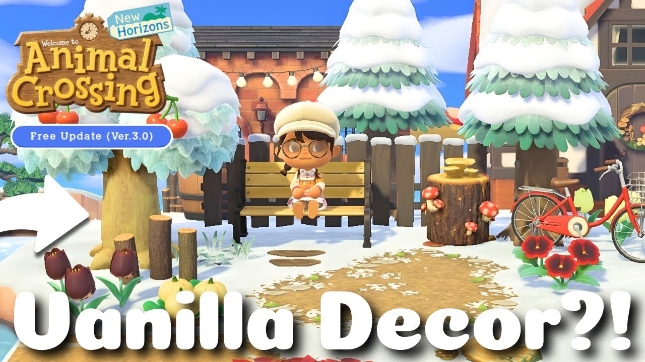 🍄Can I make a mushroom forest-core entrance playing vanilla?? | Animal Crossing New Horizons