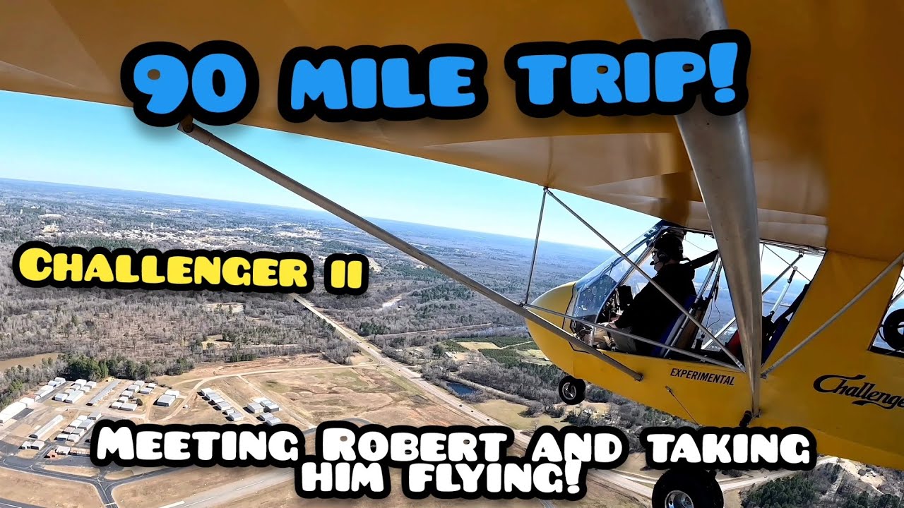 Taking A New Challenger Owner On His First Flight In Challenger!