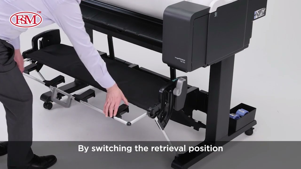 Canon imagePROGRAF TM Series-Overview-Stand Basket