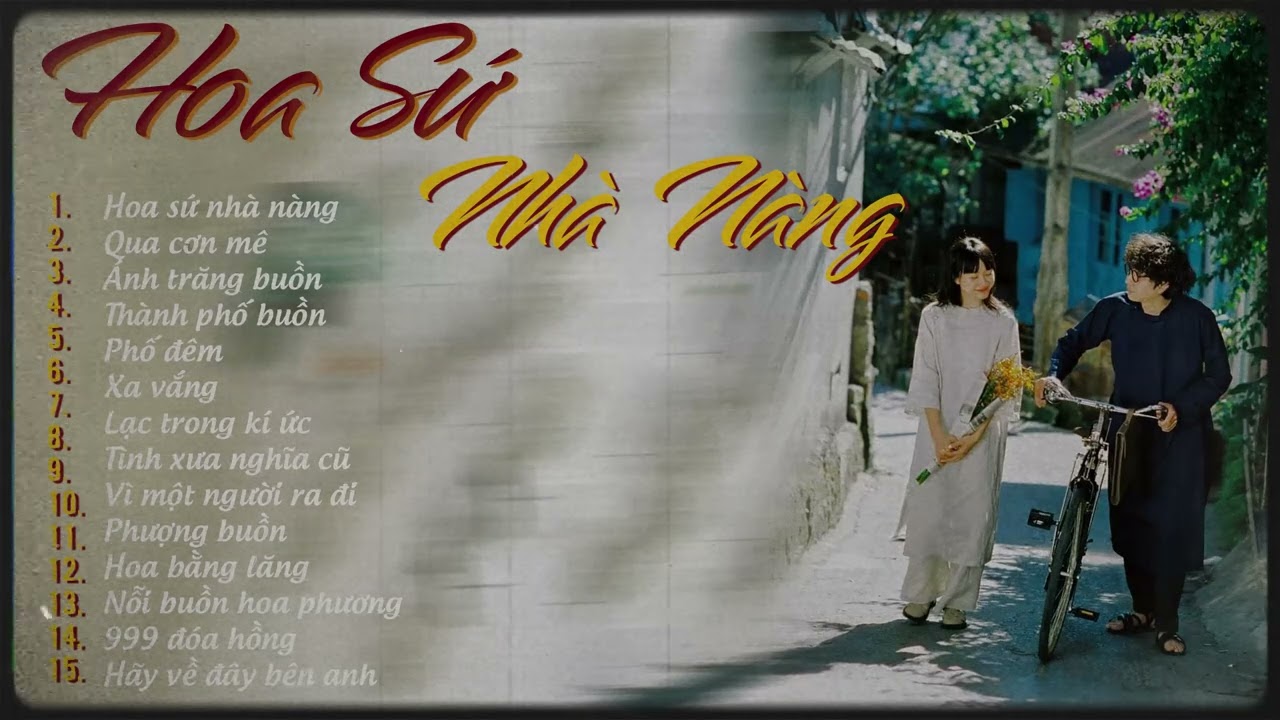 NHẠC BOLERO CHILL THÀNH ĐẠT 2024 - TOP Nhạc Chill Gây Nghiện Mới Nhất | Hoa Sứ Nhà Nàng Lofi
