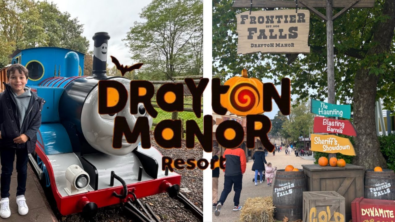 Drayton manor more treat than trick halloween / October 2024 🎃