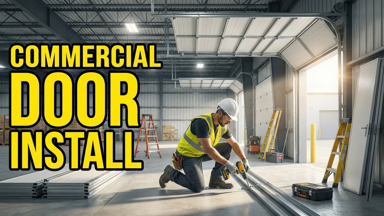 A Step-by-Step Guide to Commercial Overhead Door Installation