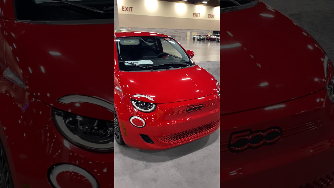 2024 Fiat 500e INSPI(RED) #fiat #fiat500e #electric #fiatstrada #automobile #italy