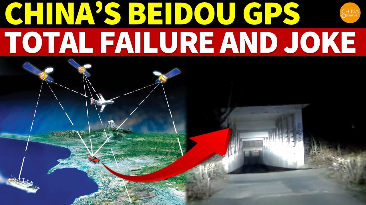 China’s Beidou GPS, a Laughingstock: Utterly Fails in Both Civilian and Military Applications