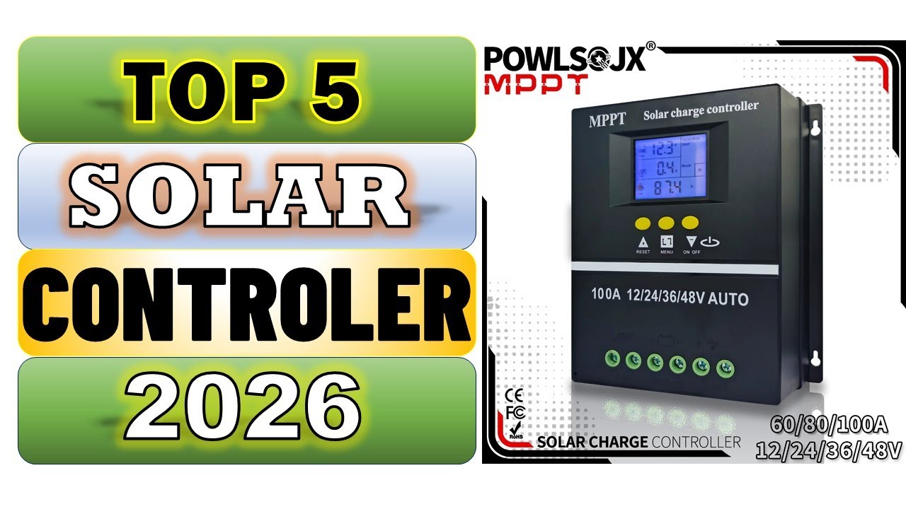 Top 5 Best Solar Controller in 2026 || From Aliexpress
