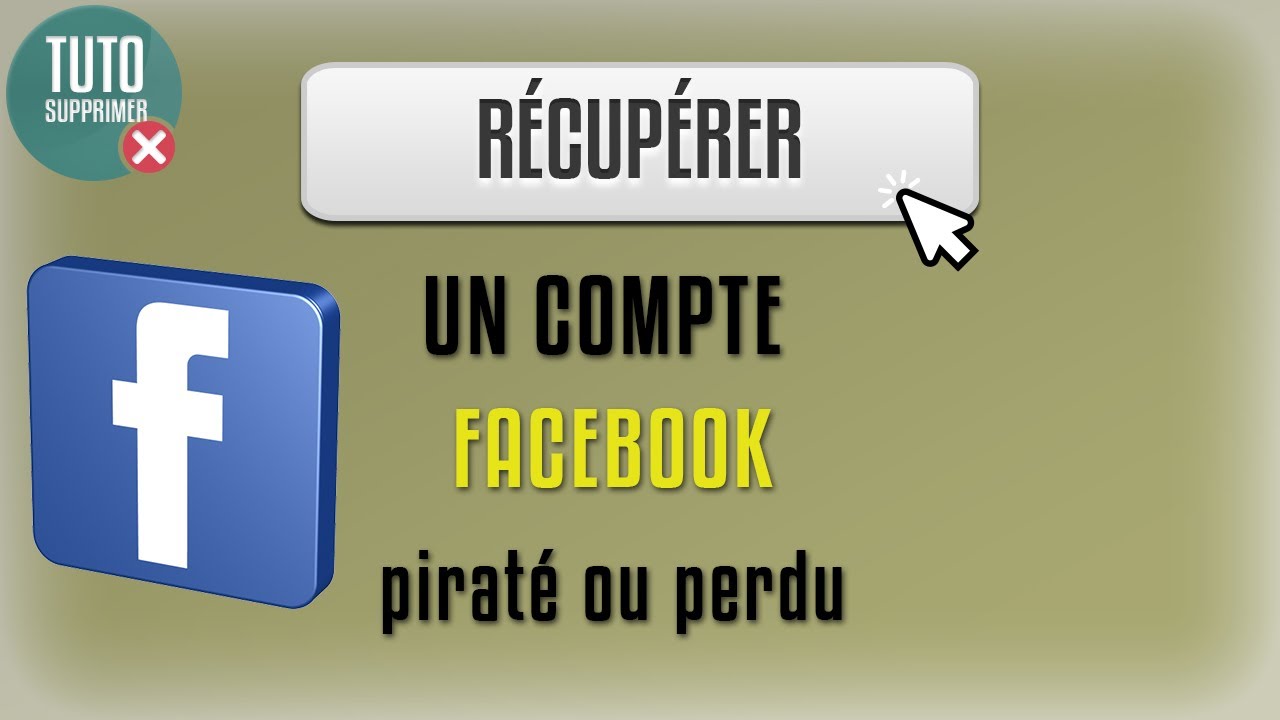 Récupérer un compte Facebook perdu ou piraté, problème de connexion