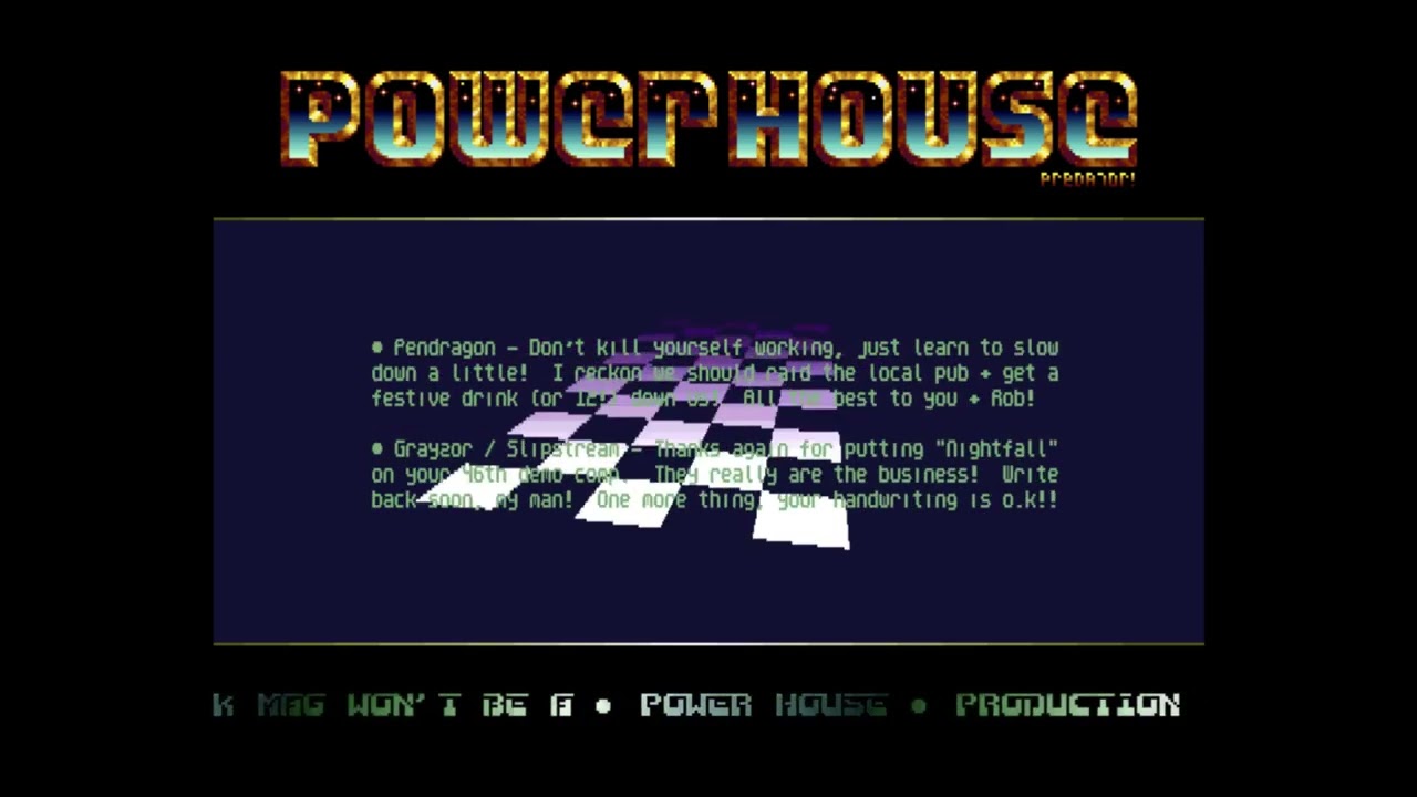 End of Year by Power House - Amiga Intro