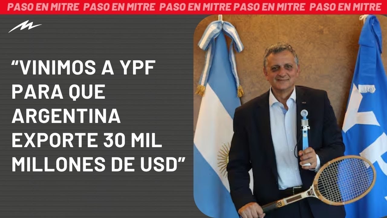 El titular de la petrolera de bandera Horacio Marín habló con Eduardo Feinmann
