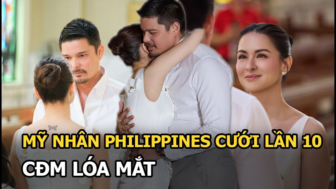 Mỹ nhân Philippines cưới lần 10, CĐM lóa mắt