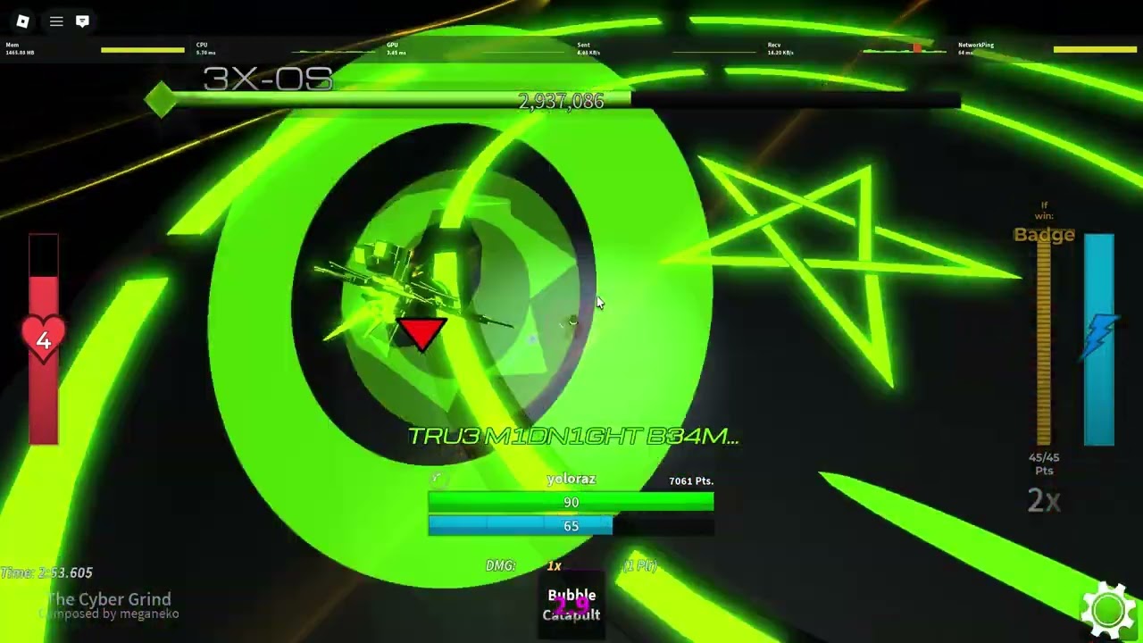 3X-0S solo as Bubble