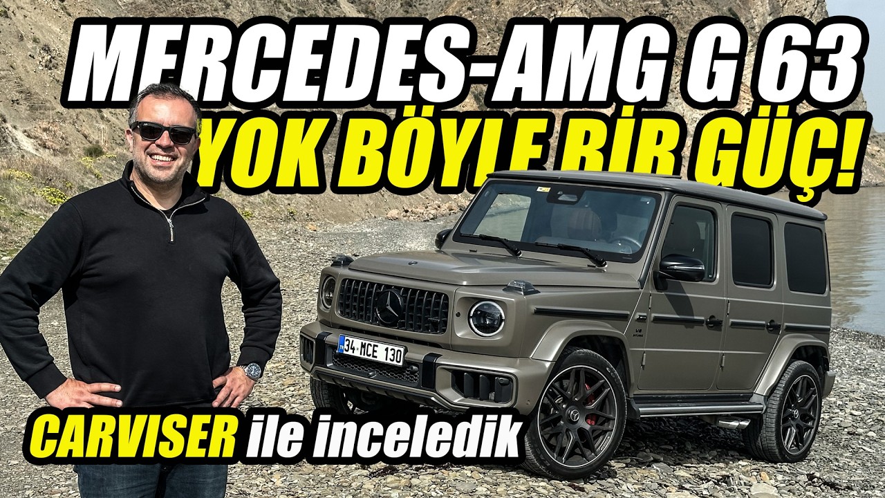 Mercedes AMG G 63 Test Sürüşü | @carviser ile kullandık