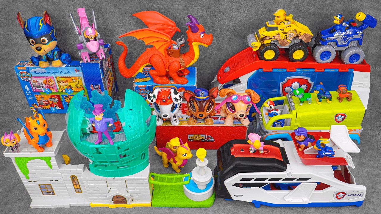 PAW Patrol to the Rescue! Paw Patrol Truck Set with ALL Pups 🐶🚨 | Paw Patrol Unboxing ASMR#pawpatrol