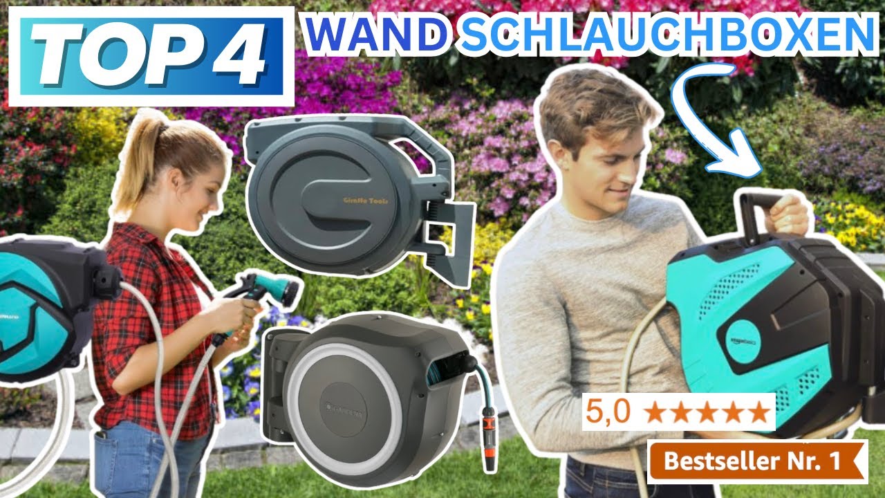 Beste WAND SCHLAUCHBOXEN (Testsieger 2026) | Top 4 Schlauchtrommeln Vergleich