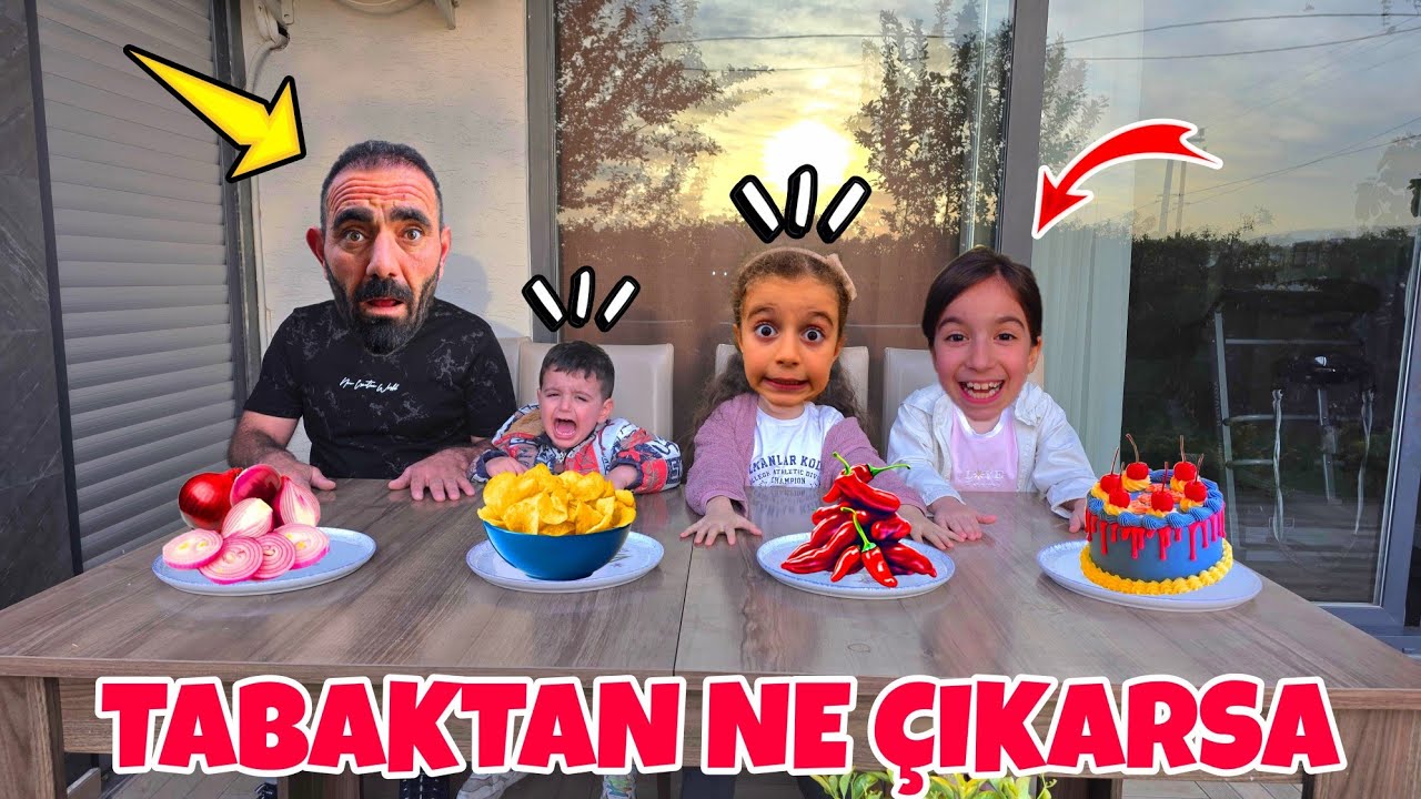 POYRAZ ELİF İLE TABAKTAN NE ÇIKARSA OYNADIK!! 2.BÖLÜM!!!