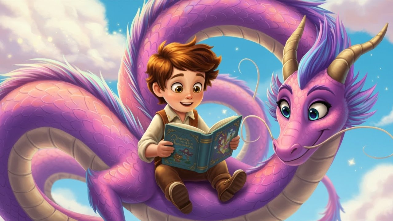 Kids Sleep Meditation - The Happy Dragon of Positive Affirmations - Kids Bedtime Story