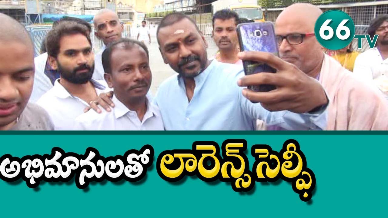 Raghava Lawrence Reacts on Fans Selfie Request || 66 tv