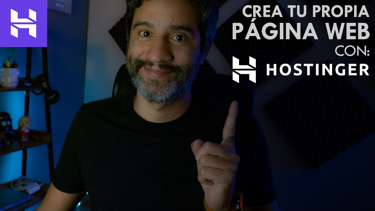 Crea tu página web desde cero con HOSTINGER en español