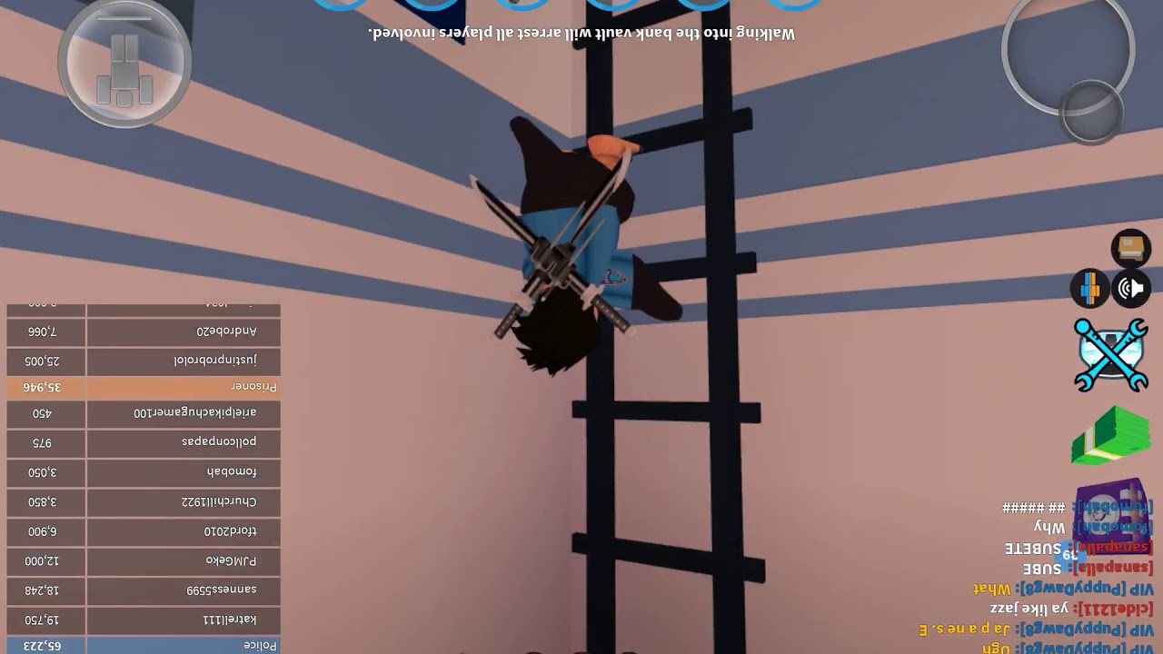 Playing jail break short video